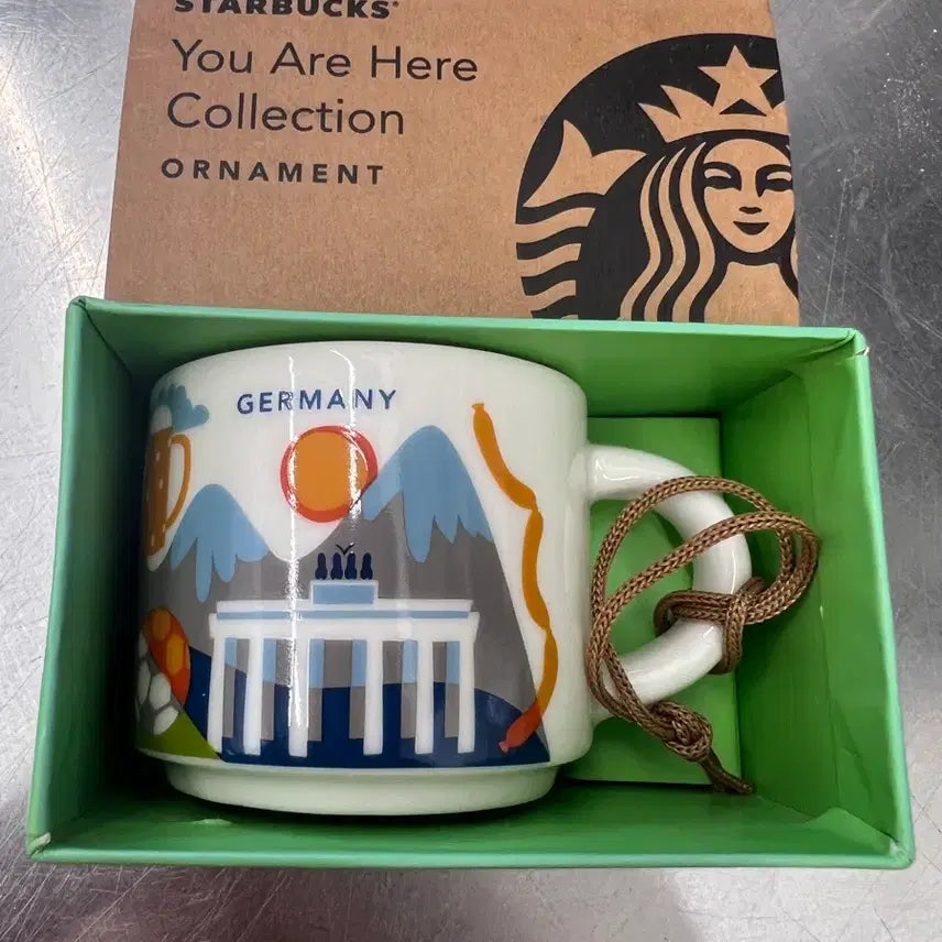 [BUNJANG] Starbucks You Are Here Series Germany Espresso Cup Ornament / 스타벅스 유아히어 독일 시티컵 에스프레소잔