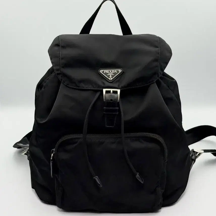[BUNJANG] Prada Re-Nylon One-Pocket Backpack Black / [정품보증서]프라다 리나일론 원포켓 백팩 블랙