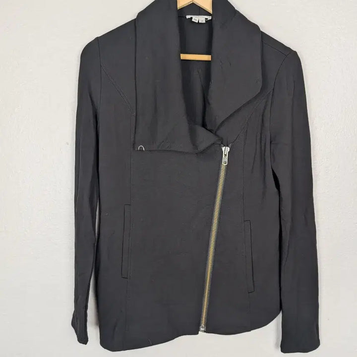 [BUNJANG] Helmut Lang Villus Asymmetric Zipper Jacket Black / 헬무트 랭 빌러스 비대칭 지퍼 자켓 블랙