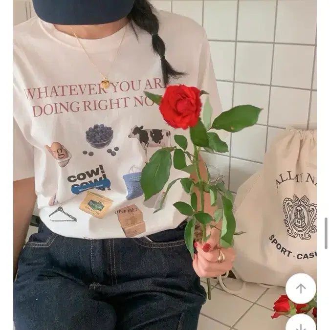 [BUNJANG] FRENCH OF Pants + T-Shirt Set / 프렌치오브 바지+티셔츠