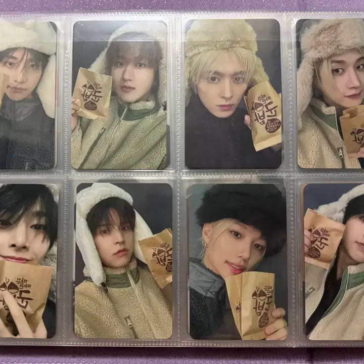 [BUNJANG] Stray Kids Fanshop POB Photocard Set / 스트레이키즈 팬즈샵 Fans shop 미공포 포카 세트