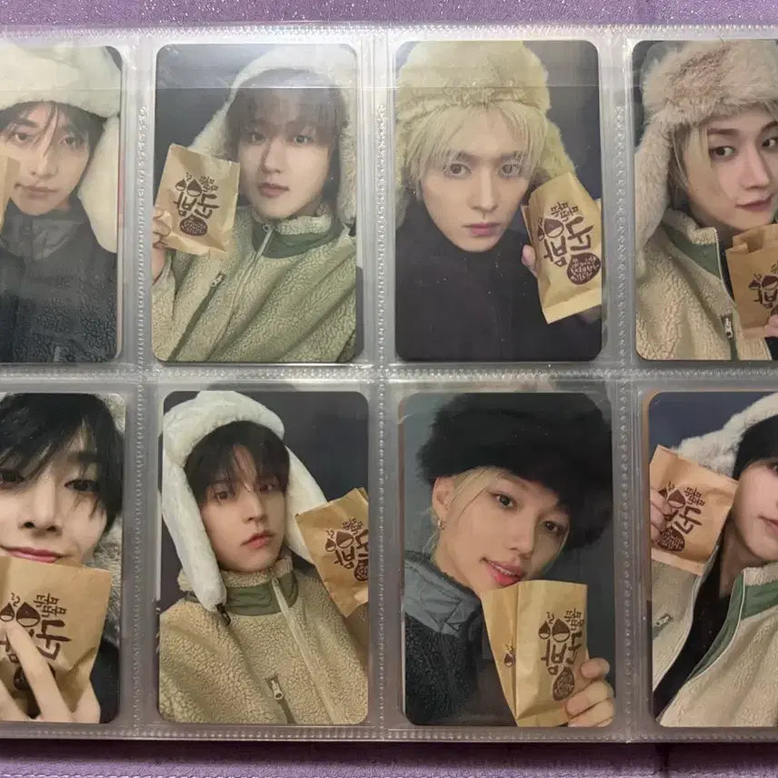 [BUNJANG] Stray Kids Fanshop POB Photocard Set / 스트레이키즈 팬즈샵 Fans shop 미공포 포카 세트