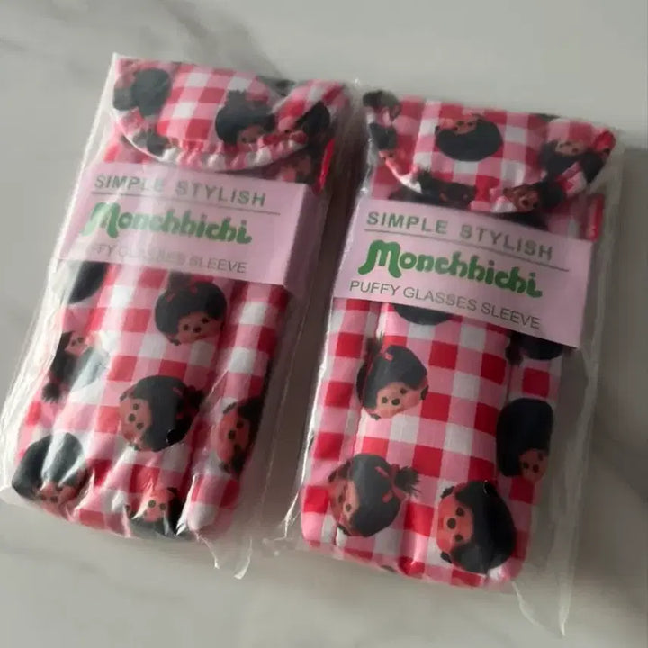 [BUNJANG] Monchhichi Glasses Case / 몬치치 안경 파우치 케이스