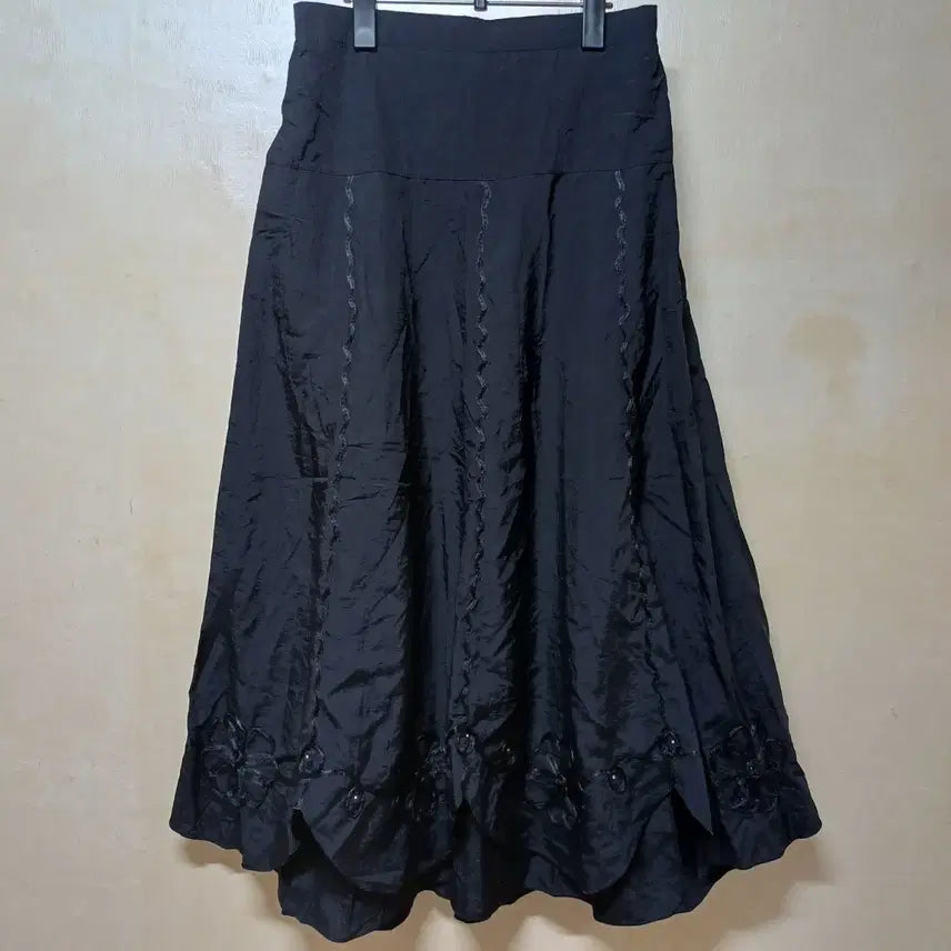 [BUNJANG] Black Long Skirt / 블랙 롱 스커트