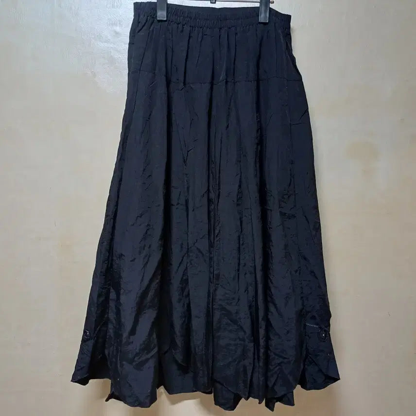 [BUNJANG] Black Long Skirt / 블랙 롱 스커트
