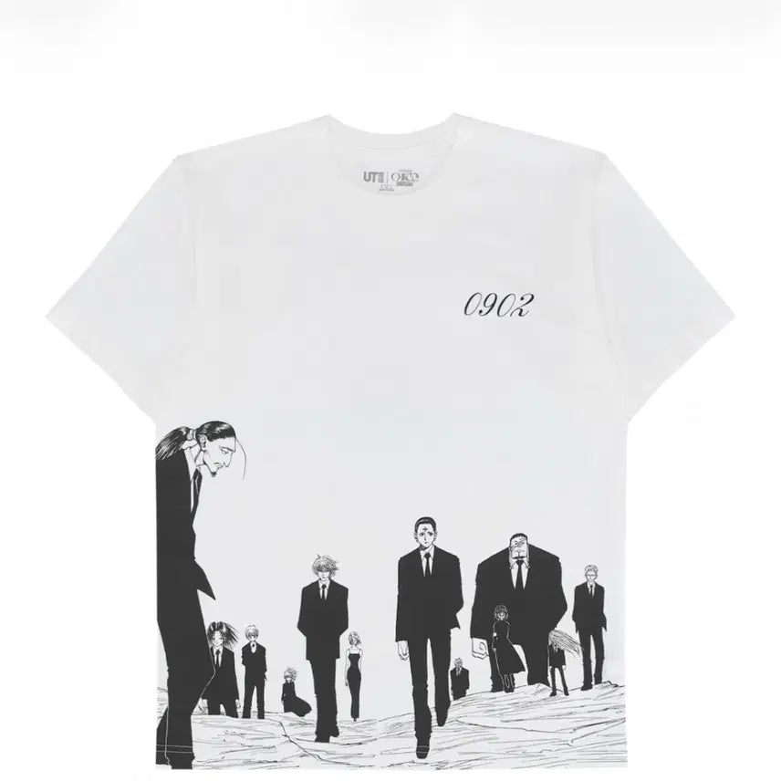 [BUNJANG] Uniqlo UT Hunter x Hunter T-Shirt White L / 유니클로 UT 헌터x헌터 티셔츠 화이트 L