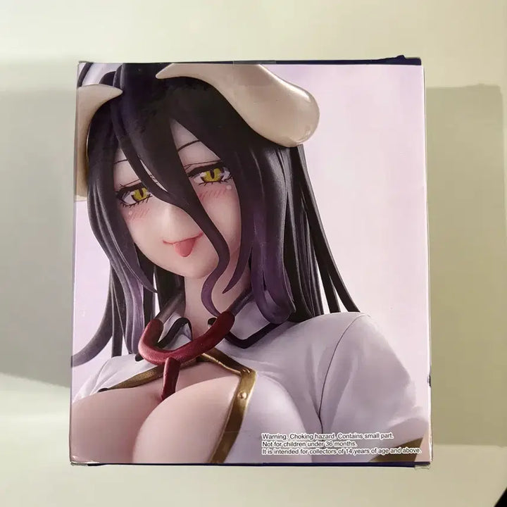 [BUNJANG] Taito Desktop Cute Overlord Albedo Nurse Figure (Sealed) / 미개봉) 타이토 데스크탑 큐트 오버로드 알베도 간호사 피규어