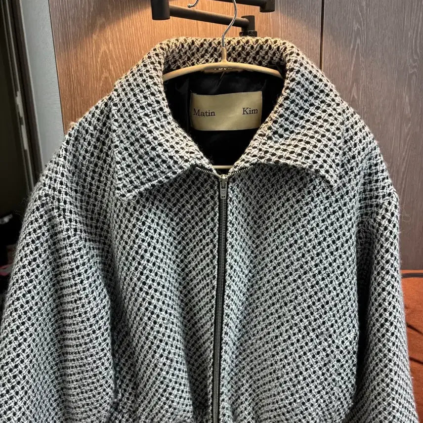 [BUNJANG] Matinkim Tweed Zip-Up Jacket / 마뗑킴 트위드 집업 자켓