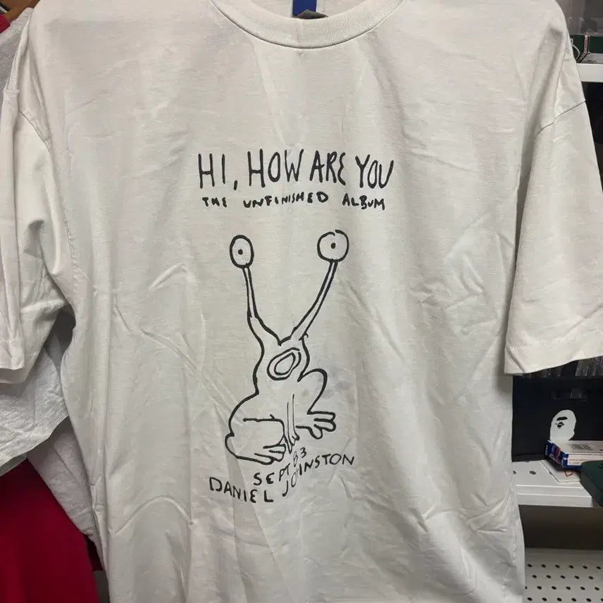 [BUNJANG] Blind Files Daniel Johnston Collection 2 T-shirt / 블라인드파일즈 다니엘존스턴 2