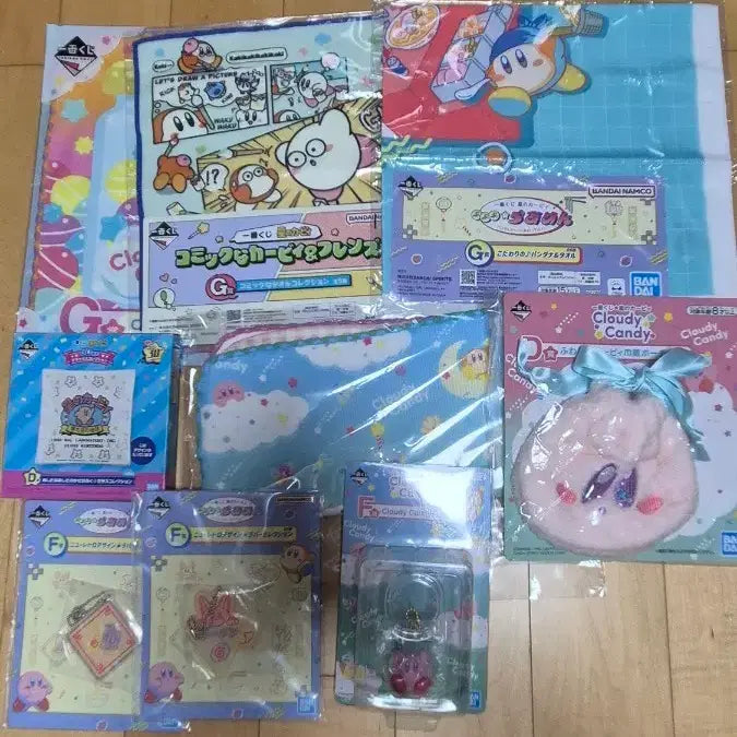 [BUNJANG] Kirby Ichiban Kuji Merchandise Bundle Set / 별의 커비 쿠지 이치방쿠지 굿즈 일괄 판매