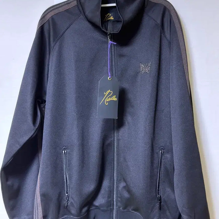 [BUNJANG] Needles Track Jacket Black Brown / Needles 니들스 트랙 자켓 블랙 브라운