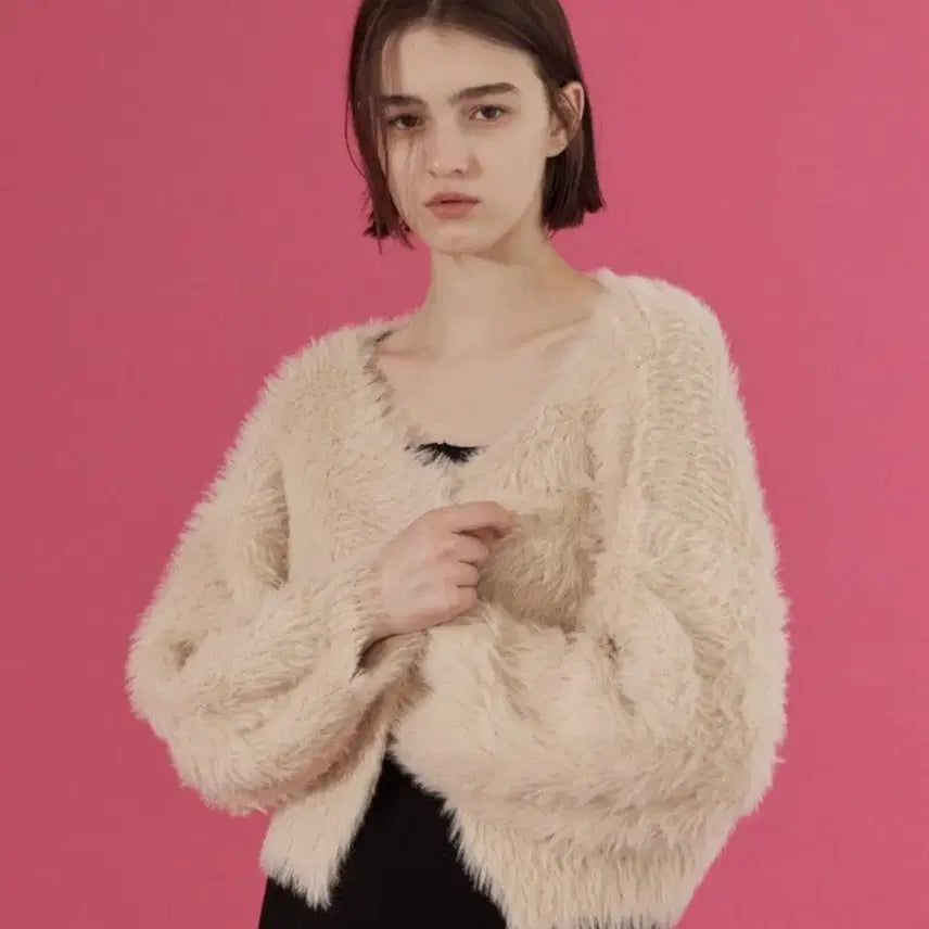 [BUNJANG] Headment Teddy Cardigan / 헤더먼트 테디가디건