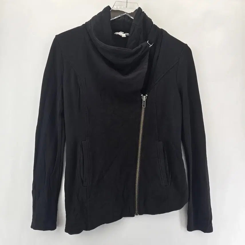 [BUNJANG] Helmut Lang Villus Asymmetric Moto Zip-Up Jacket Black / 헬무트 랭 빌러스 아시메트릭 모토 집업 자켓 블랙