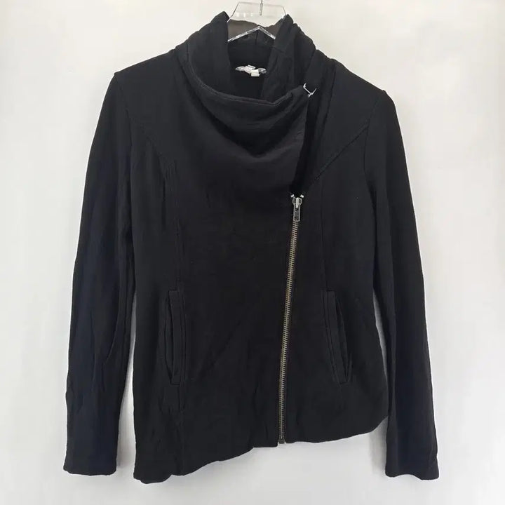[BUNJANG] Helmut Lang Villus Asymmetric Moto Zip-Up Jacket Black / 헬무트 랭 빌러스 아시메트릭 모토 집업 자켓 블랙