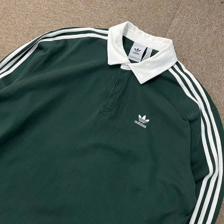 [BUNJANG] Adidas Collar Sweatshirt 3XL / [3XL] 아디다스 카라 맨투맨