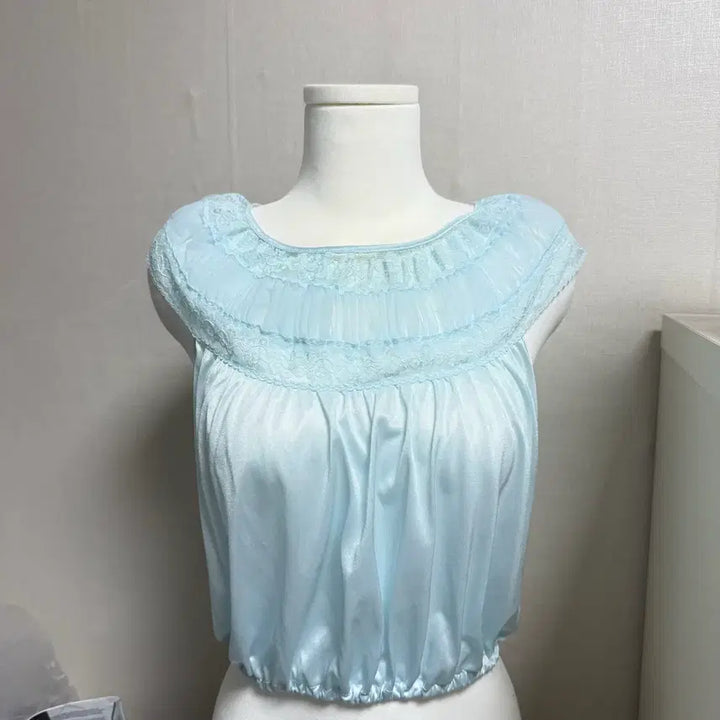 [BUNJANG] Monni Reform Top Sora Layered Lace Slip Top / (주말 할인) 몬니 리폼탑 엔느빈티지 소라 레이어드 레이스 슬립탑