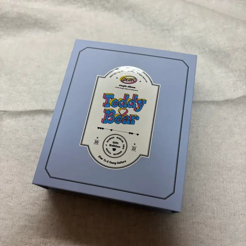 [BUNJANG] STAYC Teddy Bear Album Edition Photocard Set / 스테이씨 테디베어 키프트 앨범 에디션 포카포함