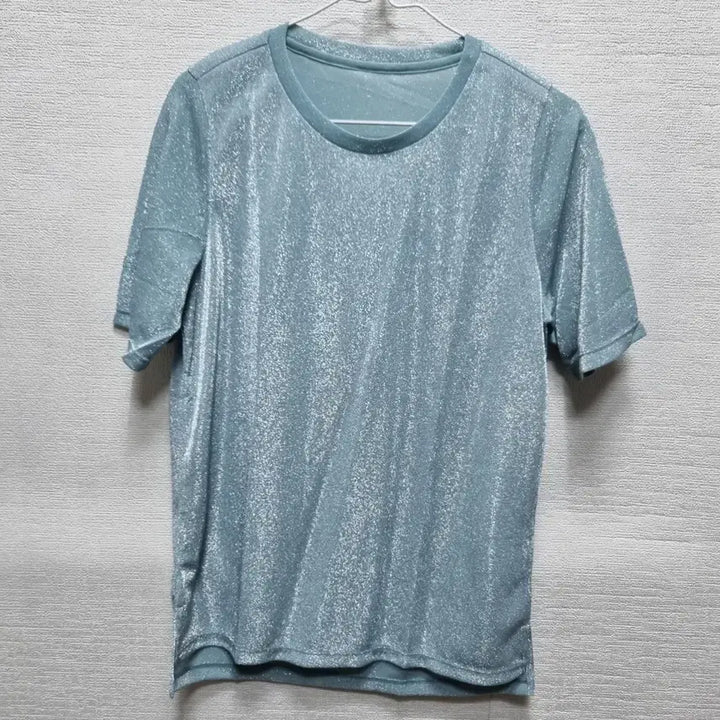 [BUNJANG] Sparkle Short Sleeve T-Shirt / 바447 반짝이 반팔 티셔츠