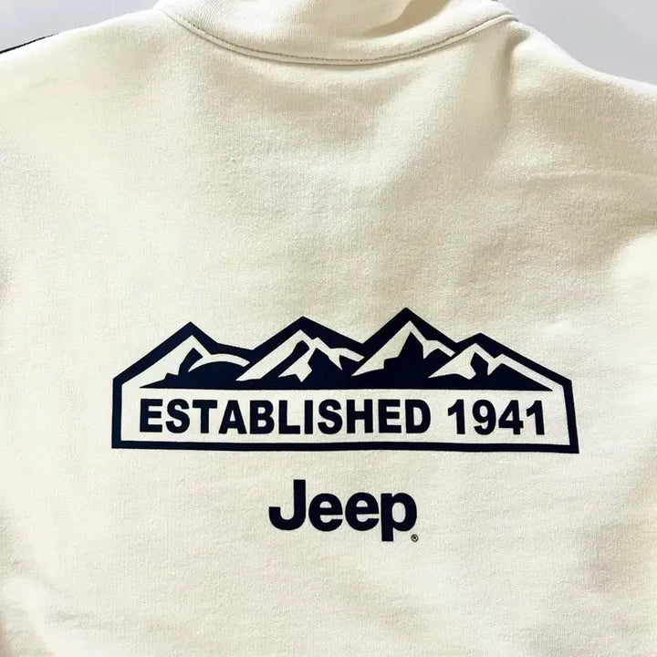 [BUNJANG] Jeep Half-Zip Sweatshirt S / 지프 반집업 맨투맨