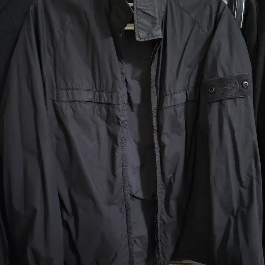 [BUNJANG] Stone Island Ghost Piece Reversible Overshirt Jacket M / (4회착) 스톤아일랜드 고스트피스 리버시블 오버셔츠 자켓 100 셔켓
