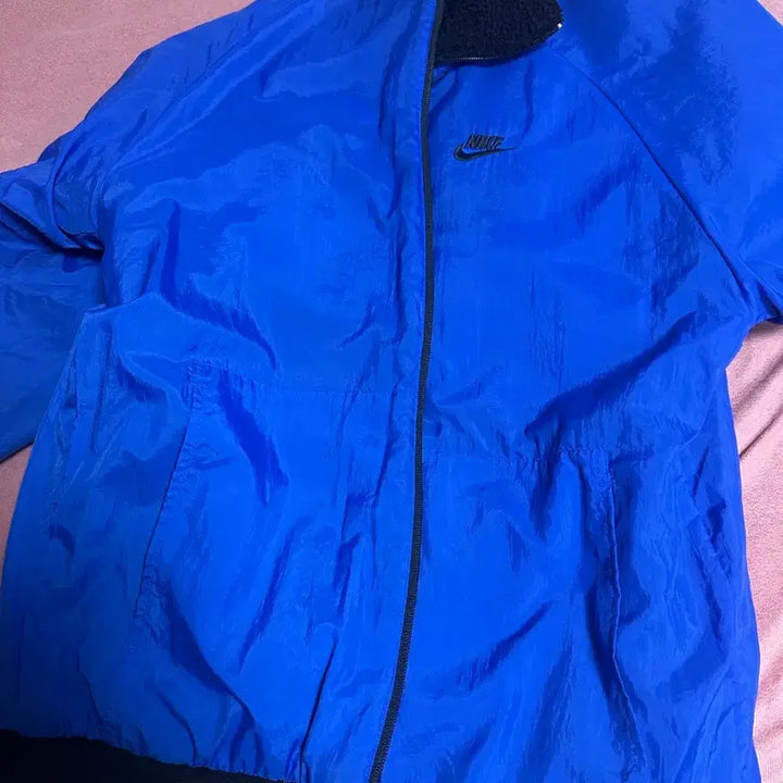 [BUNJANG] Nike Big Swoosh Reversible Fleece Jacket / 나이키 빅 스우시 리버서블 후리스 자켓
