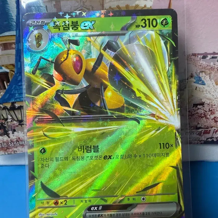 [BUNJANG] Pokemon Card Ninjask Spinner Beedrill RR / 포켓몬카드 닌자스피너 독침붕 RR