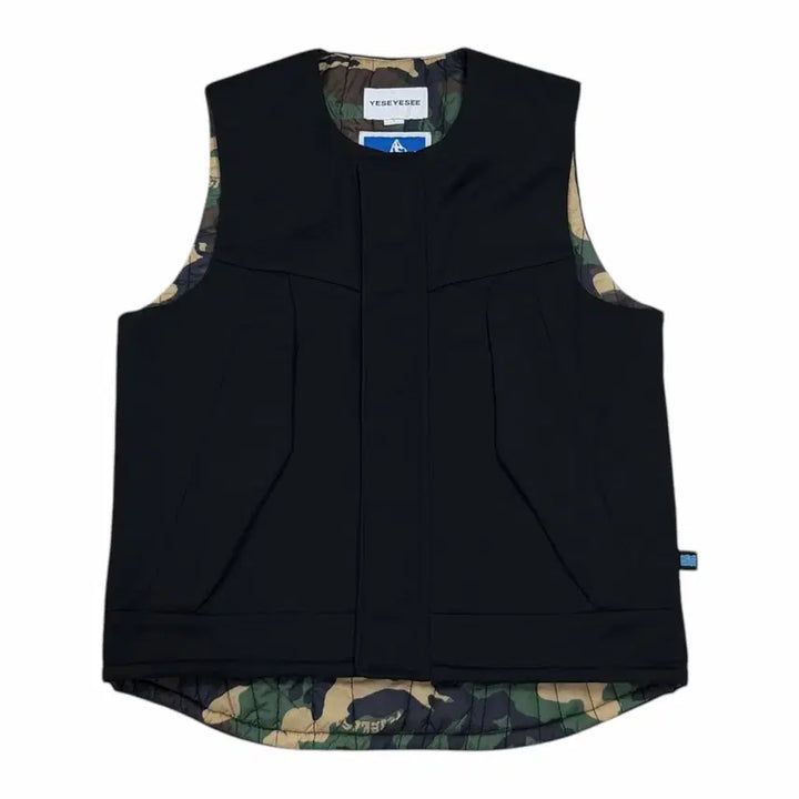 [BUNJANG] YESSE.IC Best Vest Black Camo L / 예스아이씨 베스트 조끼 블랙 카모 L