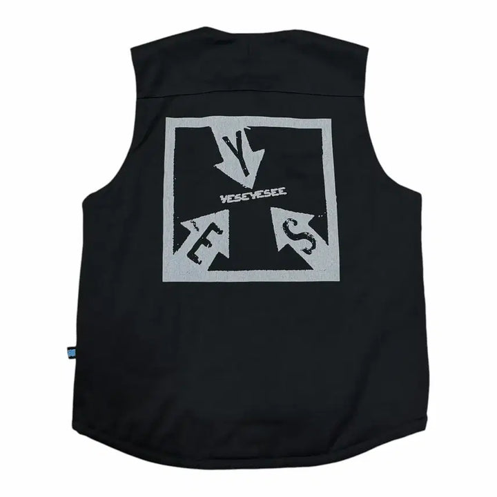 [BUNJANG] YESSE.IC Best Vest Black Camo L / 예스아이씨 베스트 조끼 블랙 카모 L