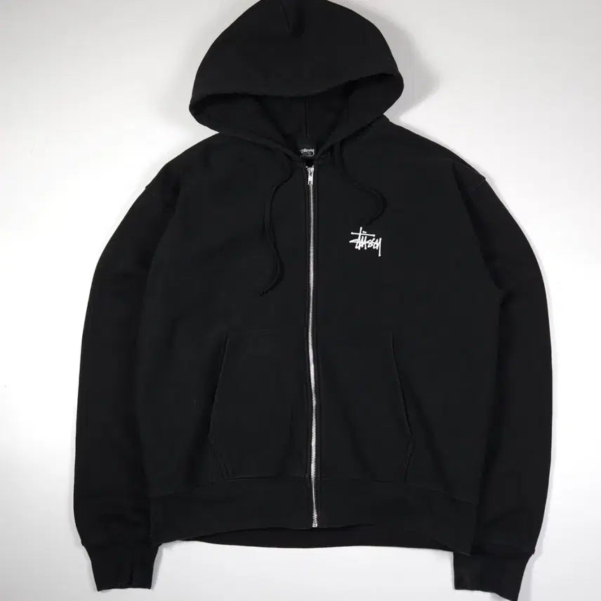 [BUNJANG] Stussy Big Logo Oversized Hoodie Zip-up XL / 스투시 빅로고 오버핏 후드집업 [XL]