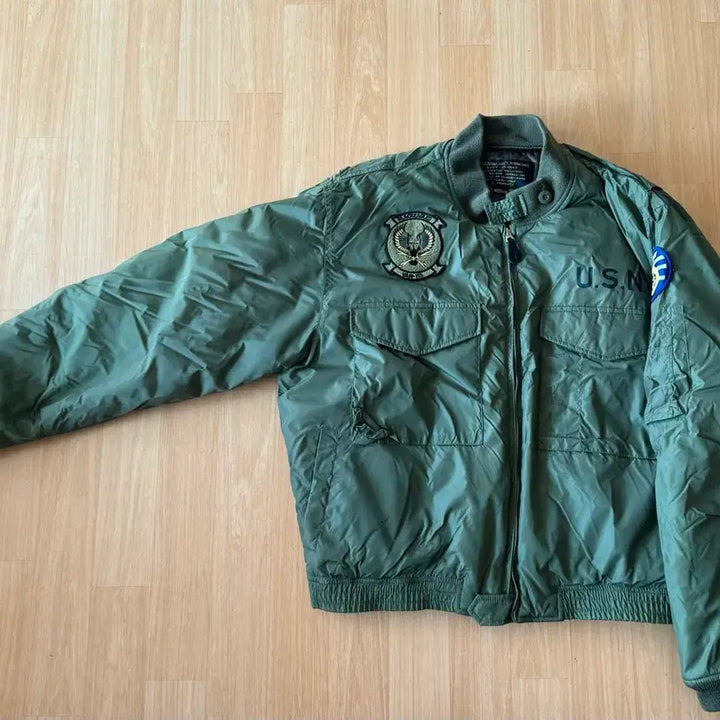 [BUNJANG] U.S. Navy G-8 Web Jacket / 미해군 G-8 웹자켓 USN 항공점퍼 판매해요