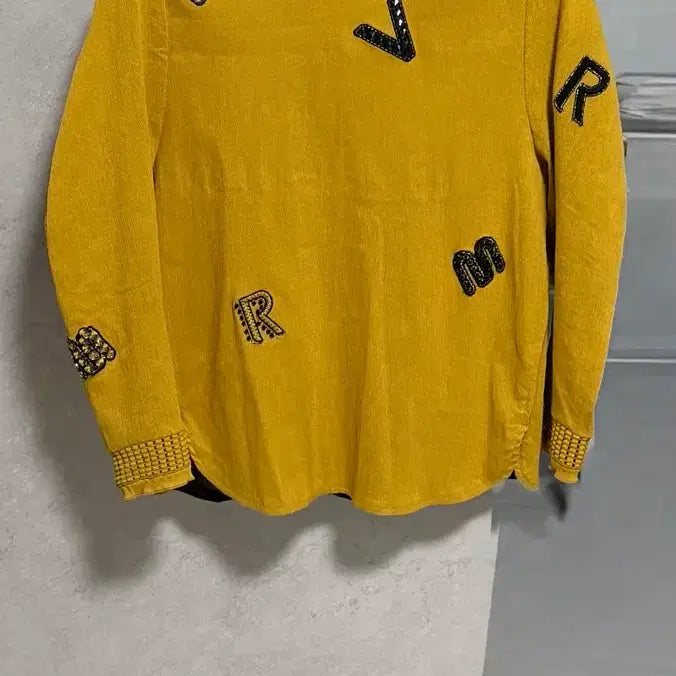 [BUNJANG] MINE Yellow Blouse / 마인 MINE 블라우스
