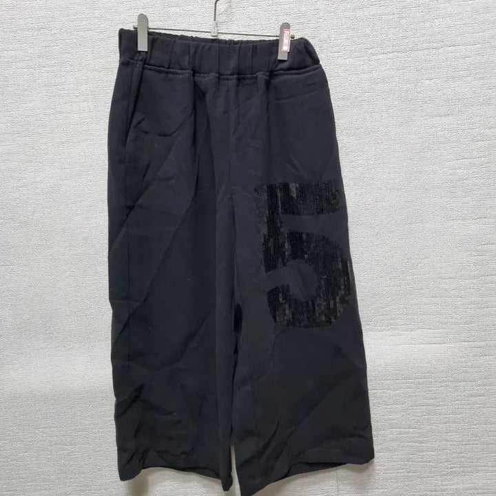 [BUNJANG] Sequin Pants Black / 바449 스팽글 바지