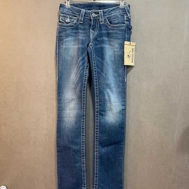 [BUNJANG] True Religion Straight Leg Jeans - Size 25 / (새상품) 트루릴리젼 청바지 스트레이트 25