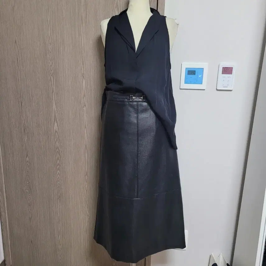 [BUNJANG] Jeunesse 100% Silk Black Blouse / 쥬네스 실크100% 블랙 블라우스