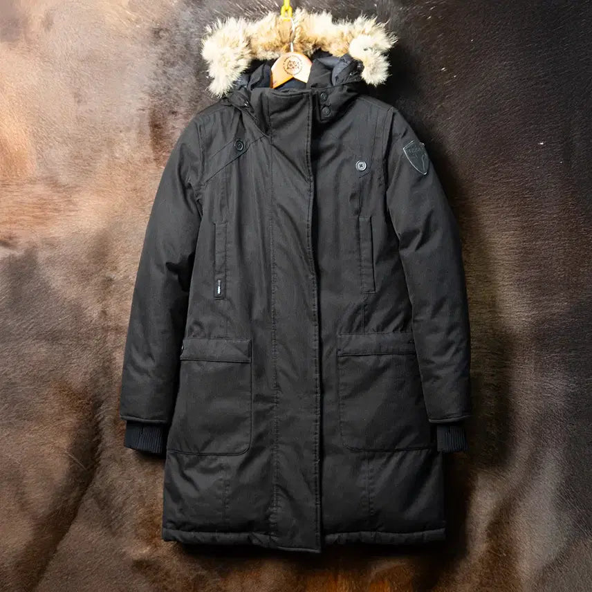 [BUNJANG] Nobis Meredith Down Parka Long Padding Black Women&
