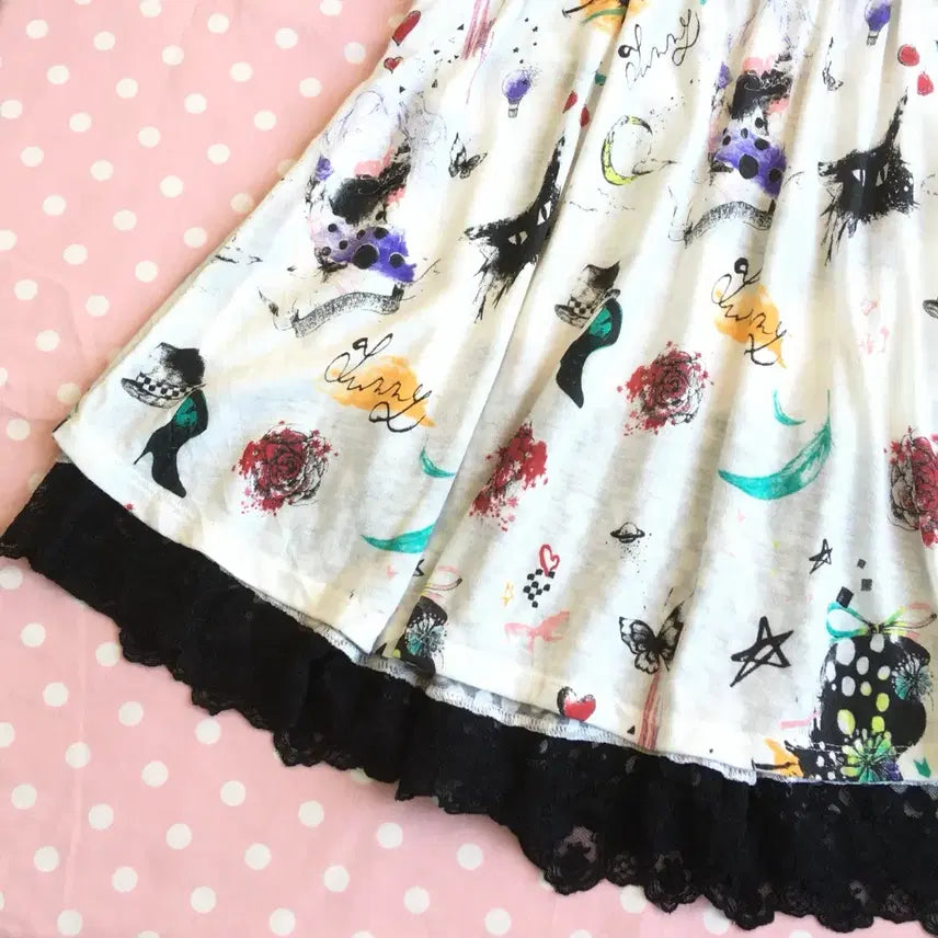 [BUNJANG] Scolar Layered Skirt / scolar 스콜라/ 네코스커트 고양이스커트 레이어드미스커트 스콜라치마