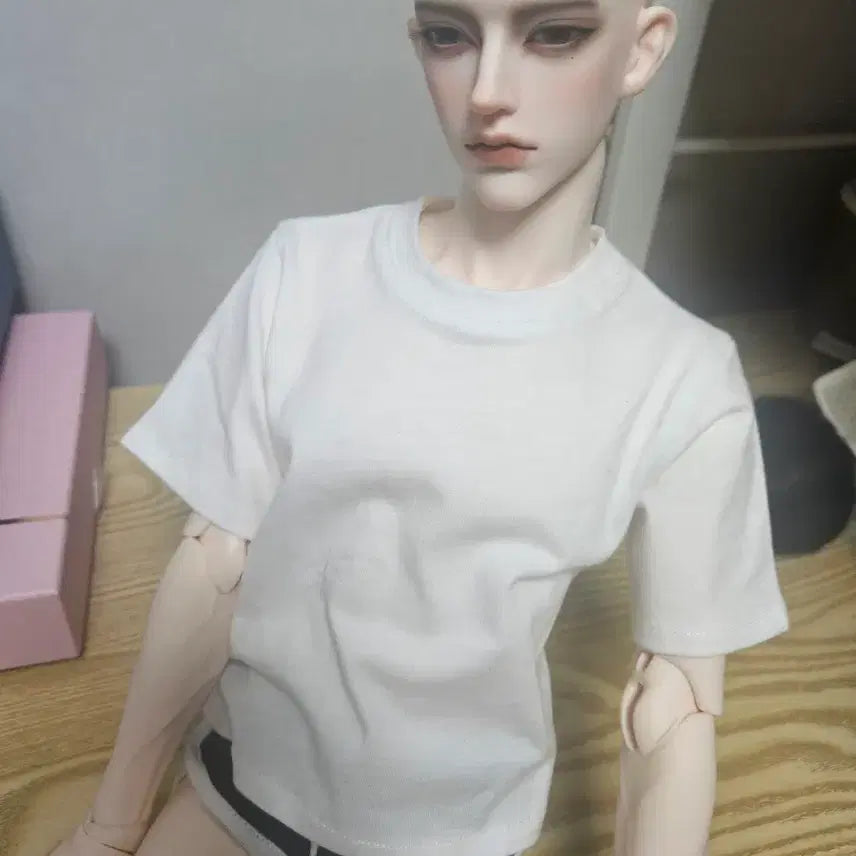 [BUNJANG] Handmade Ball-Jointed Doll 68cm - White T-Shirt &amp; Shorts Included / 구체관절 인형