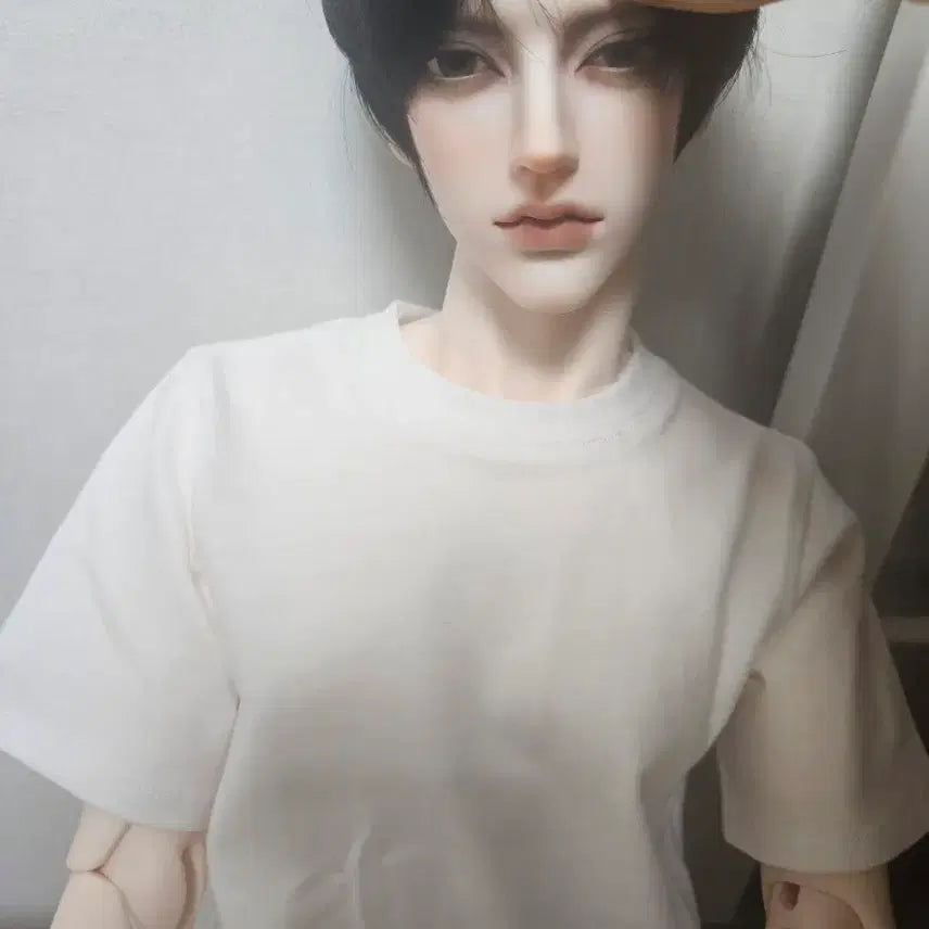 [BUNJANG] Handmade Ball-Jointed Doll 68cm - White T-Shirt &amp; Shorts Included / 구체관절 인형