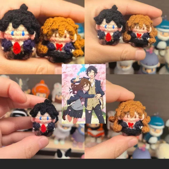 [BUNJANG] Horimiya Hand-knitted Keychain Plush / 애니 