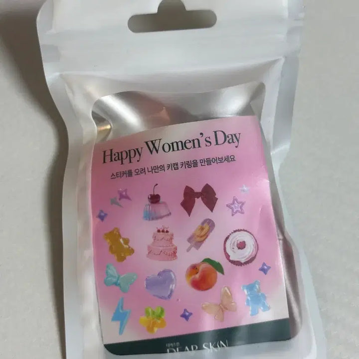 [BUNJANG] Dear Skin Keycap Keyring &amp; Sticker Set / 디어스킨 키캡 키링, 스티커