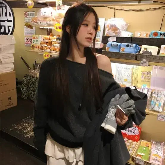 [BUNJANG] Our Cabinet Coordi Set Skirt and Knit / 아워캐비넷 코디세트
