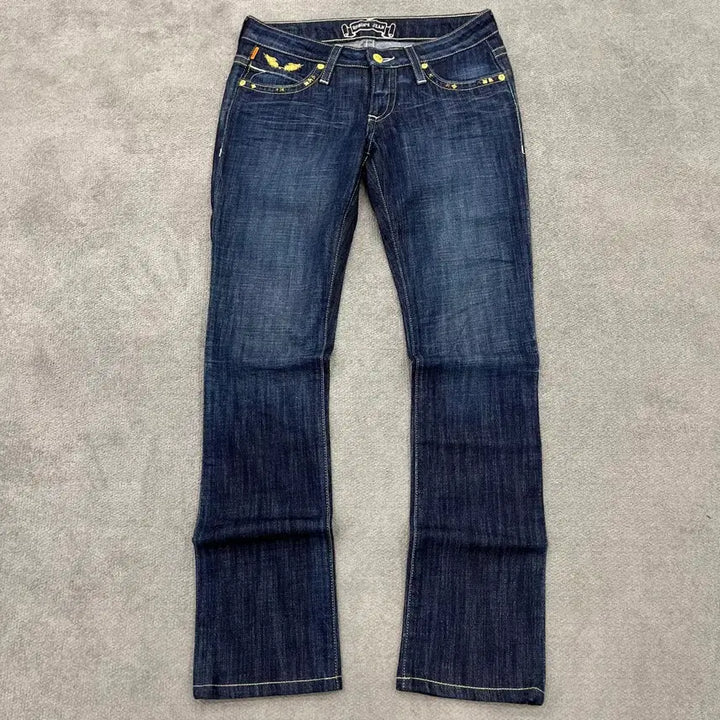 [BUNJANG] Robins Jean Washed Denim Pants / 26 로빈스진 워싱 데님팬츠