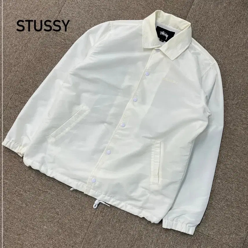 [BUNJANG] Stussy Big Logo Coach Jacket (M) / [M] 스투시 빅로고 코치자켓
