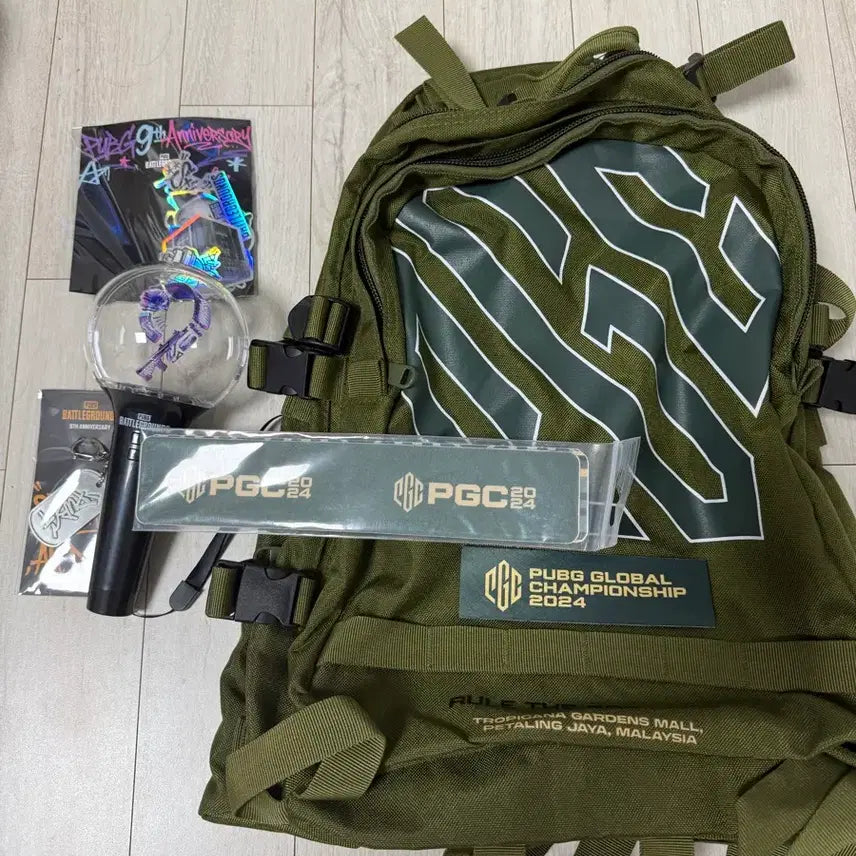 [BUNJANG] Battlegrounds PGC 2024 Limited Edition Backpack / 배틀그라운드 PGC 2024 한정판 굿즈