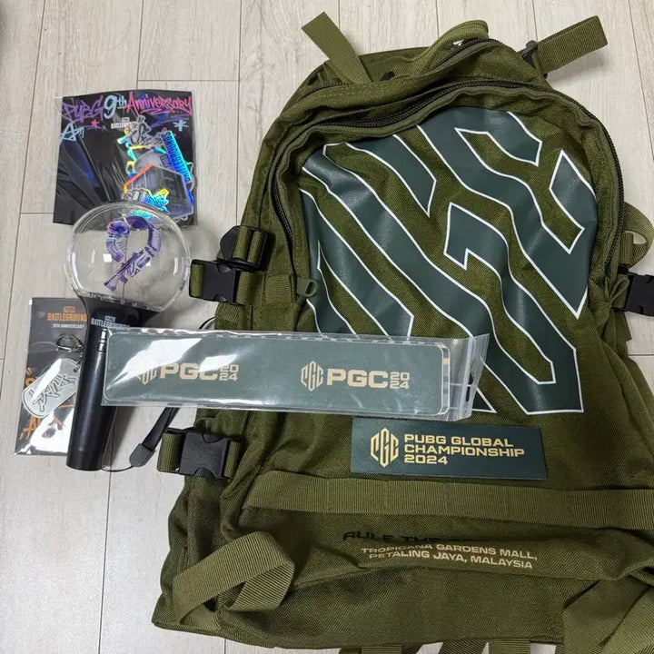 [BUNJANG] Battlegrounds PGC 2024 Limited Edition Backpack / 배틀그라운드 PGC 2024 한정판 굿즈