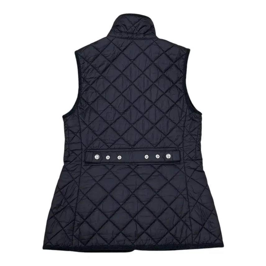 [BUNJANG] Polo Ralph Lauren Quilted Vest Black M / 폴로 랄프로렌 QR 여성 퀄팅 베스트 조끼 블랙 M