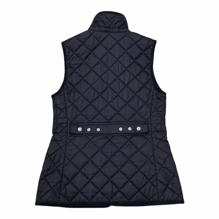 [BUNJANG] Polo Ralph Lauren Quilted Vest Black M / 폴로 랄프로렌 QR 여성 퀄팅 베스트 조끼 블랙 M