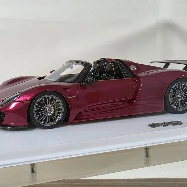 [BUNJANG] 1:43 Scale Porsche 918 Spyder (Red Version, Wing-Up) / 1/43 메이크업 포르쉐 918 판매