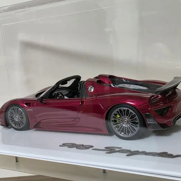 [BUNJANG] 1:43 Scale Porsche 918 Spyder (Red Version, Wing-Up) / 1/43 메이크업 포르쉐 918 판매