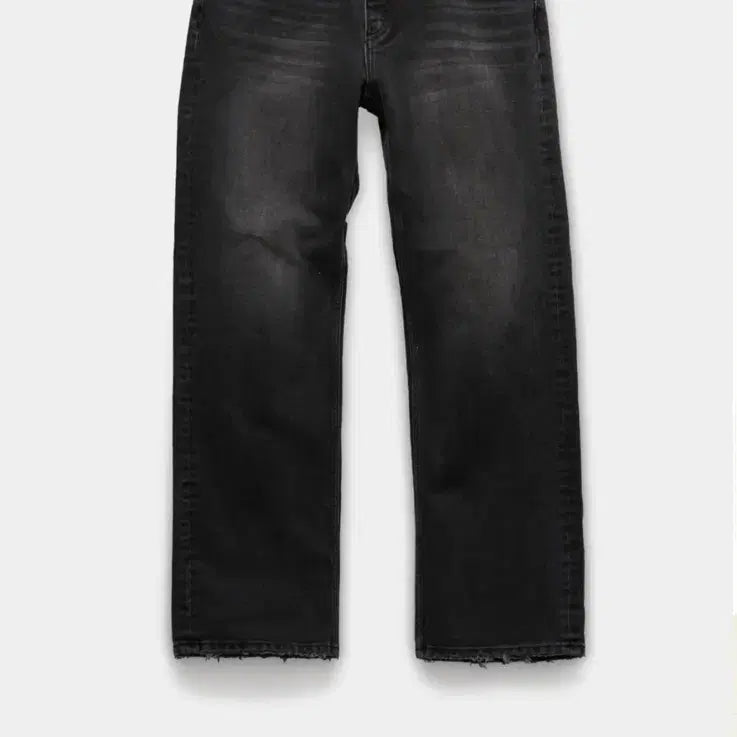 [BUNJANG] COER Canton Fly Straight Denim Pants M (Washed Black) / 쿠어 켄톤 플라이 스트레이트 데님 팬츠 M (워시드블랙)